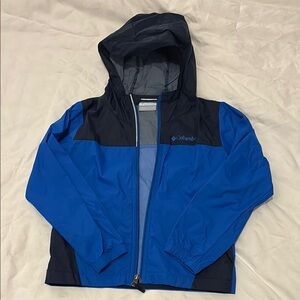 Columbia Kids Two-Tone Blue Raincoat